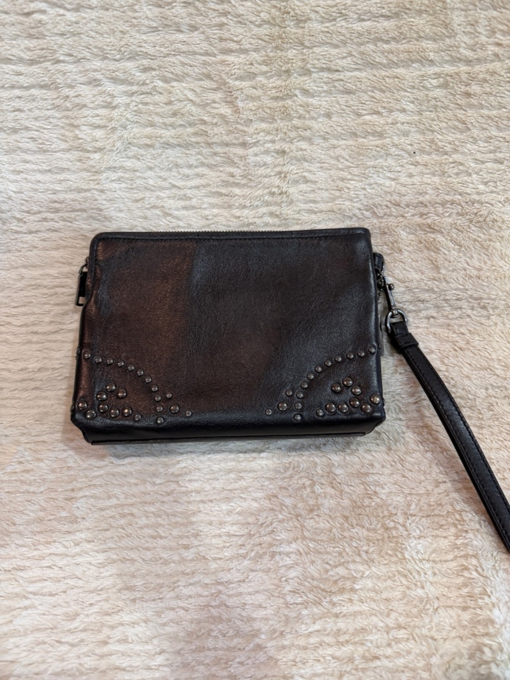 Coach Black Studded Leather Wristlet Clutch
Limited Kylie Edition ! - Picture 2 of 9